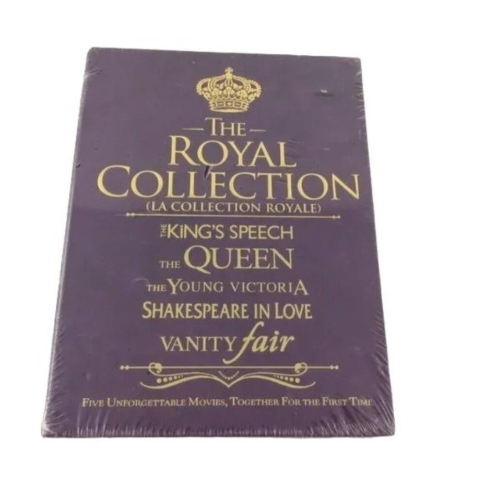 Sealed The Royal Collection DVD Box Set 5 British Movies Films The Queen Vanity
